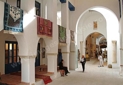 New Medina in the Yasmine Hammamet Tourist Area