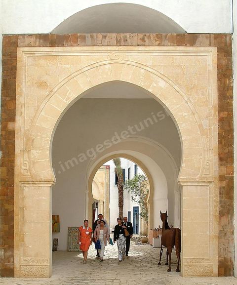 New Medina in the Yasmine Hammamet Tourist Area