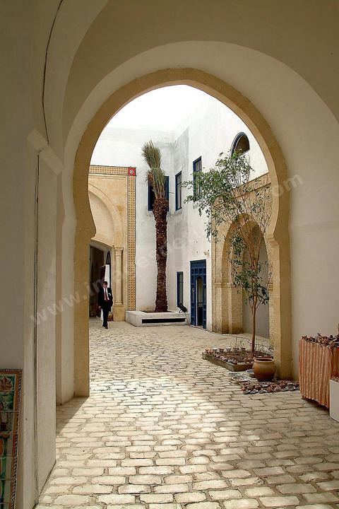 New Medina in the Yasmine Hammamet Tourist Area