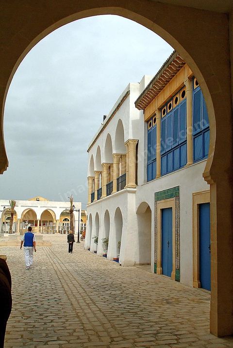 New Medina in the Yasmine Hammamet Tourist Area