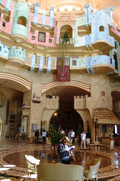 Reception at the Dar Bahia Hotel in the Yasmine Hammamet tourist area