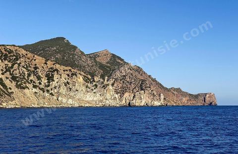 île de Zembra au large du Cap Bon