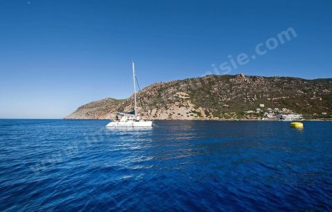 île de Zembra au large du Cap Bon