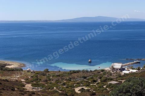 île de Zembra au large du Cap Bon
