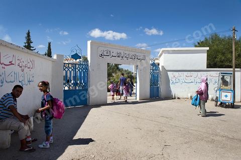 26 septembre 2011 : Une école élémentaire à Kasserine