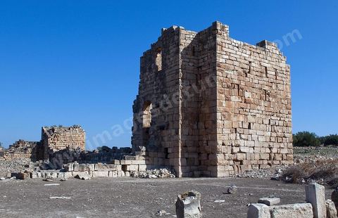 Forteresse byzantine de forme trapézoidale, la citadelle comporte cinq tours carrées. Dans le modeste village de Aïn Tounga se trouve le site archéologique antique de l'ancienne Thignica, municipe romain  du début du IIIème siècle.
