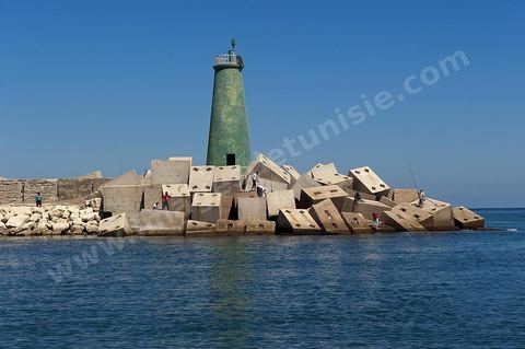 Entrée du port de Bizerte