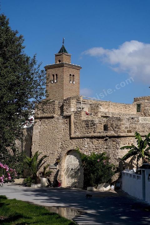Musée océanographqieu dans les remparts de la medina de Bizerte