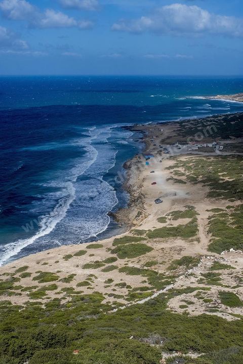 Plage de Nadhour au nord de Bizerte