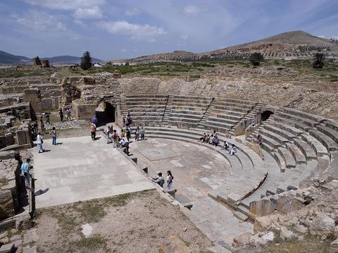 Théâtre Site archéologique de Bulla Regia 