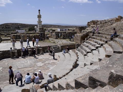 Théâtre Site archéologique de Bulla Regia 
