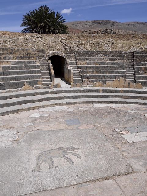 Théâtre Site archéologique de Bulla Regia 