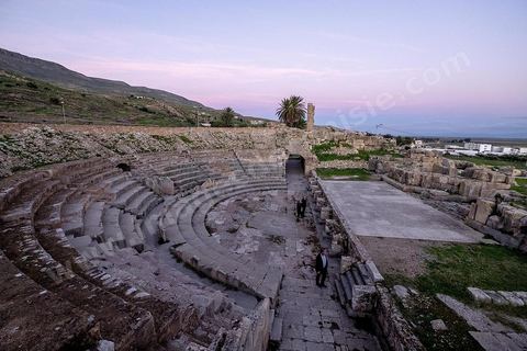 Théâtre sur le site archéologique romain de Bulla Régia, dans le nord ouest de la Tunisie.