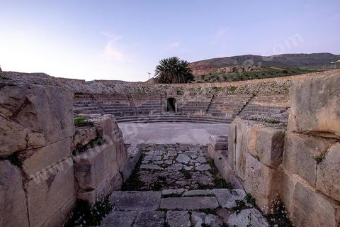 Théâtre sur le site archéologique romain de Bulla Régia, dans le nord ouest de la Tunisie.