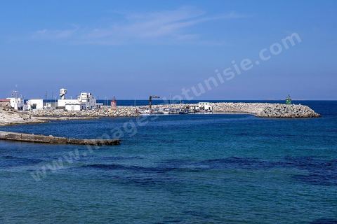 Port et falaises de Cap Zebib