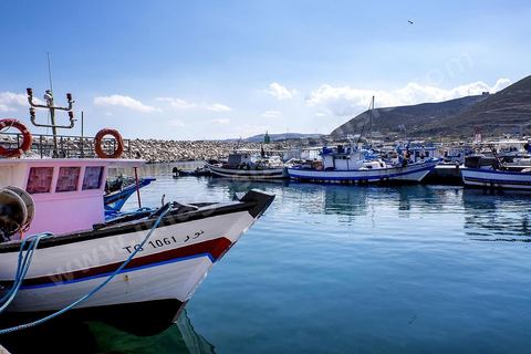 Port et falaises de Cap Zebib