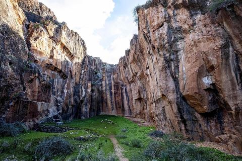 Carrières de marbre romain de Chemtou au nord ouest de la Tunisie. 