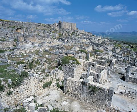 Vue generale du site de Dougga