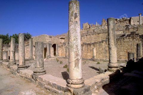 Villa du Trifolium a Dougga