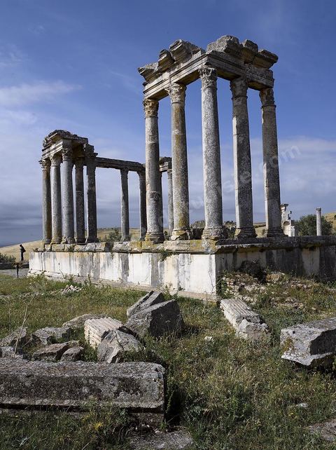 Site archéologique romain de Dougga classé patrimoine de l'Unesco
