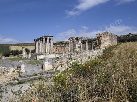 Site archéologique romain de Dougga classé patrimoine de l'Unesco