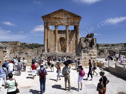 Site archéologique romain de Dougga classé patrimoine de l'Unesco