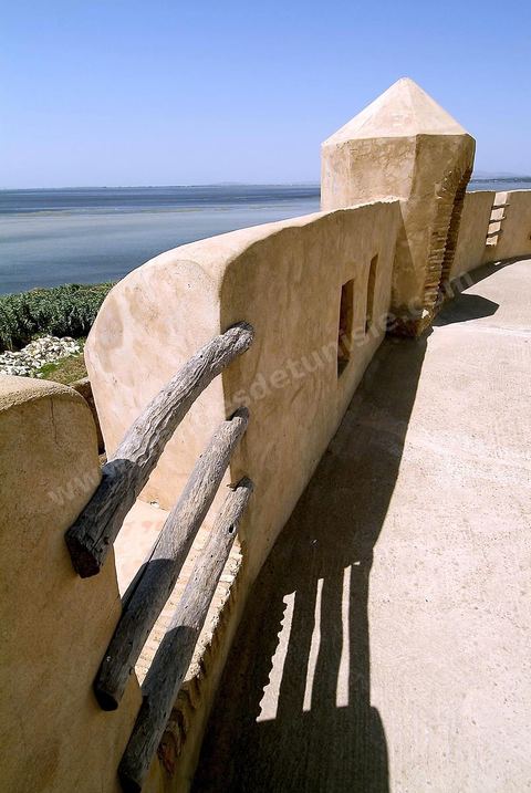 The town of Ghar El Melh has three forts 