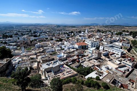 Vue sur le centre ville du Kef depuis la Kasbah