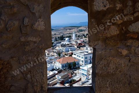 Vue sur la ville du Kef depuis la Kasbah