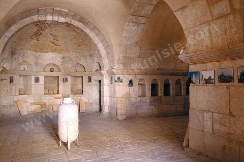Ancienne basilique chrétienne au pied de la Kasbah sur le haut de la colline du Kef
