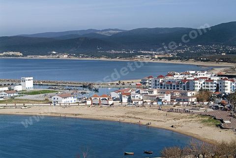 Vue generale sur la ville de Tabarka