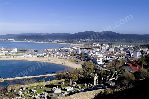Vue generale sur la ville de Tabarka