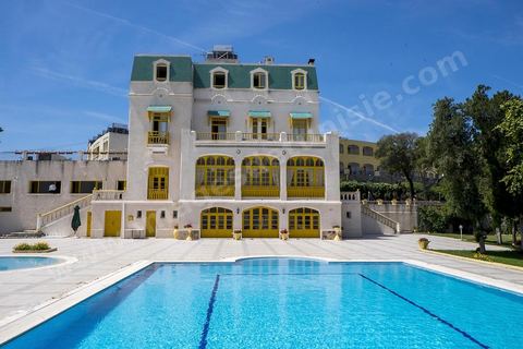Hotel Mimosa on the hills above Tabarka