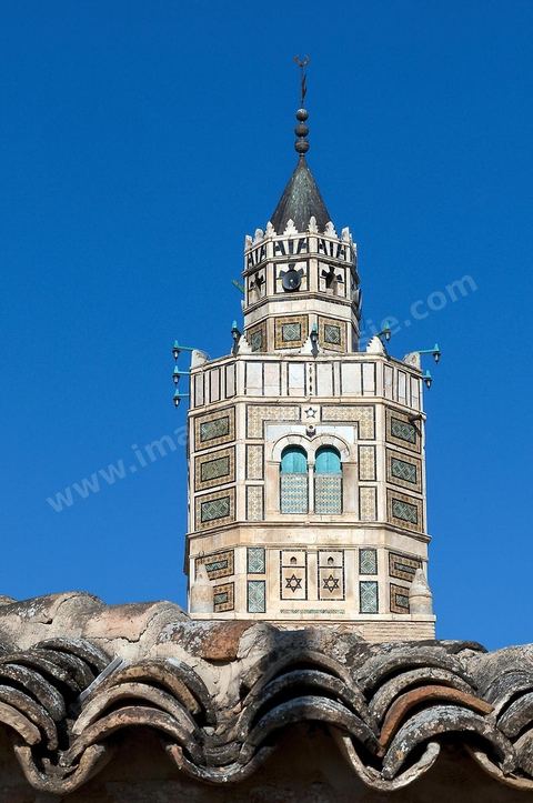La grande mosquée de la ville andalouse de Testour