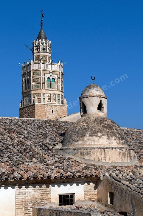 La grande mosquée de la ville andalouse de Testour
