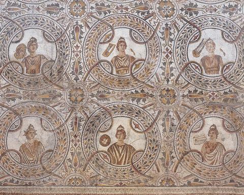 mosaique du musee d'El Jem