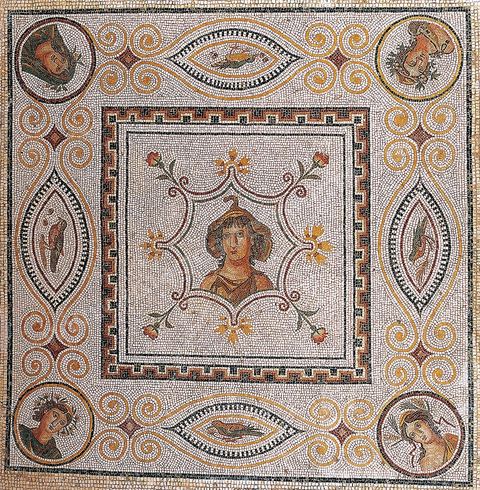 mosaique du musee d'El Jem