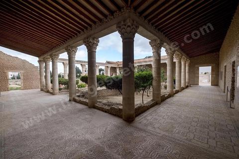 Au coeur du musée archéologique de El Djem, cité antique de Thysdrus, il a été procédé à la reconstitution, grandeur nature, de « la maison d’Africa », une somptueuse demeure aristocratique édifiée vers les années 170 ap. J.C. découverte fortuitement dans les années 1990 et qui tire son appellation de deux tableaux en mosaïque figurant, dans leur médaillon central, l’un la déesse Africa, l’autre la province d’Afrique, seules représentations connues du continent africain. 