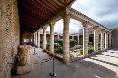 Au coeur du musée archéologique de El Djem, cité antique de Thysdrus, il a été procédé à la reconstitution, grandeur nature, de « la maison d’Africa », une somptueuse demeure aristocratique édifiée vers les années 170 ap. J.C. découverte fortuitement dans les années 1990 et qui tire son appellation de deux tableaux en mosaïque figurant, dans leur médaillon central, l’un la déesse Africa, l’autre la province d’Afrique, seules représentations connues du continent africain. 