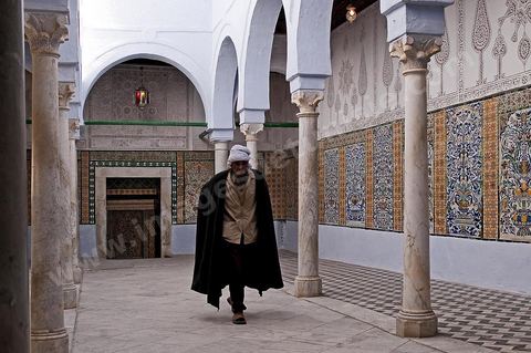 Zaouia Sidi Sahab ou mosquée du barbier le jour de Mouled, fête de la naissance du Prophète, circoncision des jeunes enfants