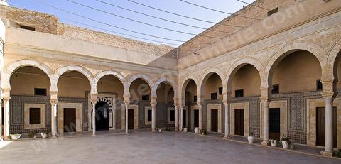 mosquée de la zaouia Sidi Sahab ou mosquée du barbier à Kairouan