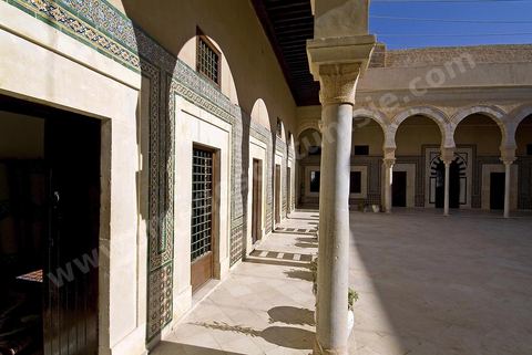 mosquée de la zaouia Sidi Sahab ou mosquée du barbier à Kairouan