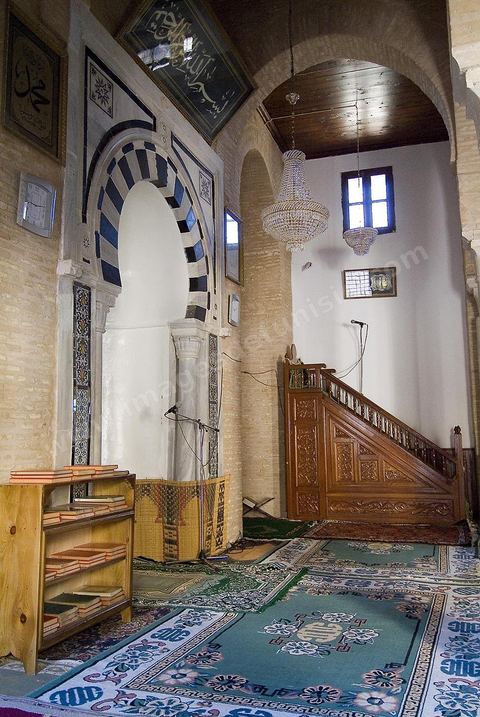 mosquée de la zaouia Sidi Sahab ou mosquée du barbier à Kairouan