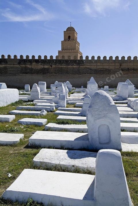 cimetière de la grande mosquée de Kairouan