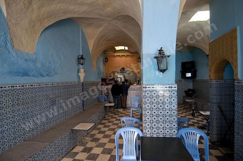 Traditional café in the medina of Kairouan