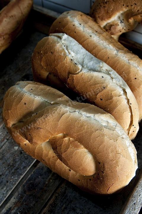 Pain dans boulangerie dans la medina de Kairouan