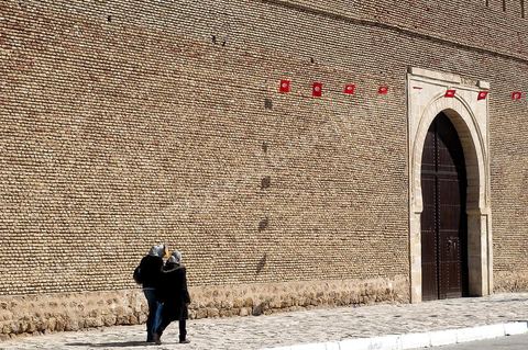 Gate and rampart of the medina of Kairouan