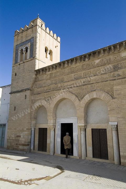 Mosquée des trois portes à Kairouan