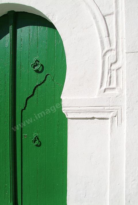 porte de palais de la medina de Mahdia