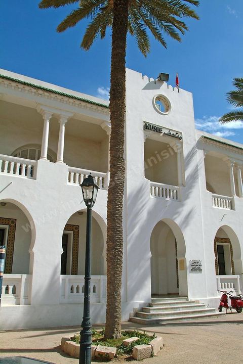 Façade du musée des Arts et Traditions de Mahdia